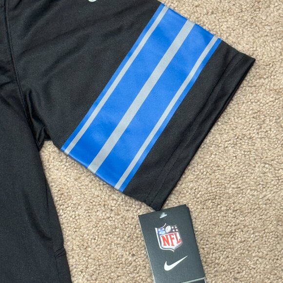 Detroit Lions Amon-Ra St. Brown #14 Black Jersey All Stitched Adult Sizes S-XXXL - Picture 7 of 7